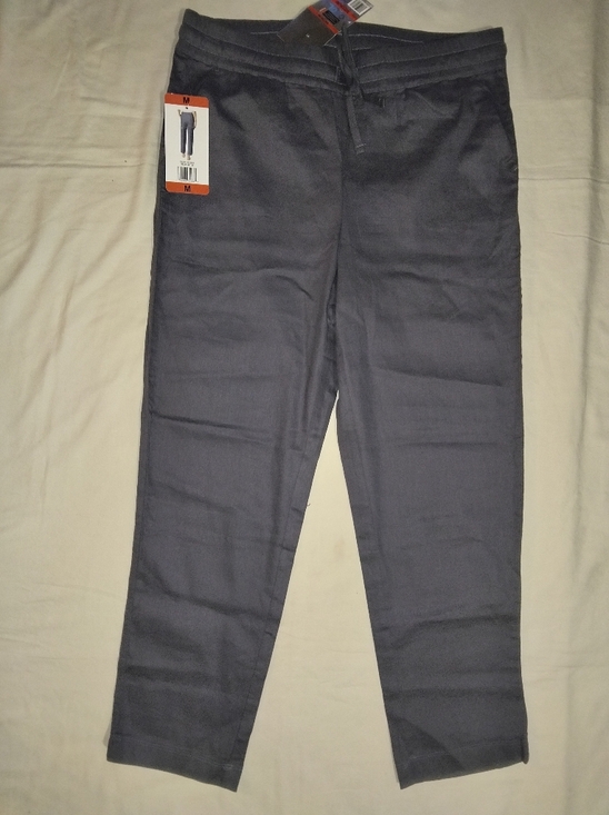 32 Degrees Pants - 32 Degrees Straight Leg Pants in Dark Gray